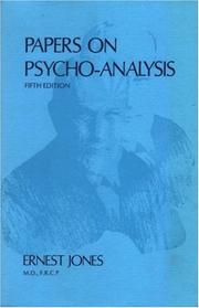 Papers on psycho-analysis