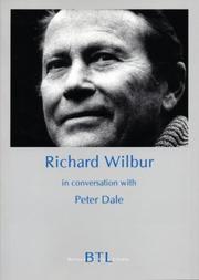 Richard Wilbur in conservation with Peter Dale