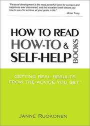 Cover of: How to Read How-To and Self-Help Books