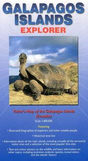 Cover of: Galapagos Islands Explorer Map by Ocean Explorer Maps