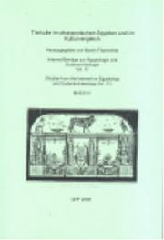 Cover of: Tierkulte Im Pharaonischen Agypten Und Im Kulturvergleich (Internetbeitraege Zur Aegyptologie Und Sudanarchaeologie)