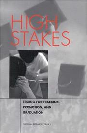 Cover of: High Stakes by National Research Council (US)