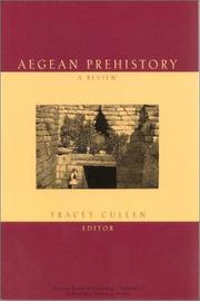 Aegean prehistory by Tracey Cullen