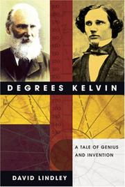 Cover of: Degrees Kelvin by David Lindley - undifferentiated