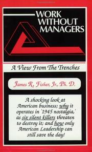 Cover of: Work Without Managers: A View from the Trenches/With Supplement