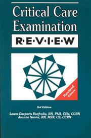 Critical care examination review by Laura Gasparis Vonfrolio, Joanne Noone