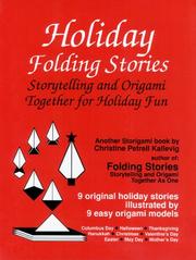 Cover of: Holiday Folding Stories: Storytelling and Origami Together for Holiday Fun