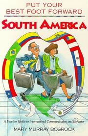 Cover of: South America by Mary Murray Bosrock