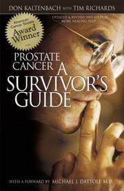 Cover of: Prostate Cancer:  A Survivor's Guide
