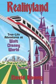 Cover of: Realityland: True-Life Adventures at Walt Disney World