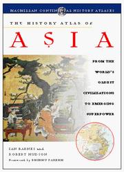 Cover of: The History Atlas of Asia (History Atlas Series)