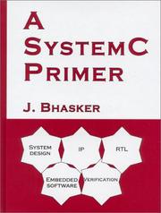 Cover of: A SystemC Primer by J. Bhasker