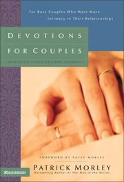 Cover of: Devotions for couples