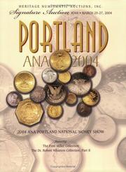 Cover of: Heritage Signature Auction #344: 2004 ANA Portland National Money Show