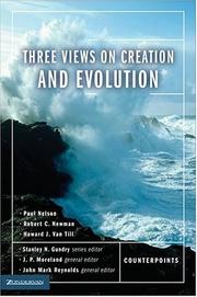 Cover of: Three views on creation and evolution