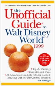 Cover of: The Unofficial Guide to Walt Disney World 1999