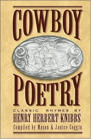 Cover of: Cowboy poetry: classic rhymes