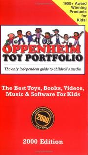 Cover of: Oppenheim Toy Portfolio 2000 Edition (Oppenheim Toy Portfolio, 2000)