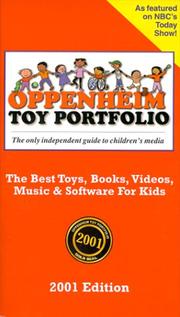 Cover of: Oppenheim Toy Portfolio : 2001 Edition (Oppenheim Toy Portfolio)