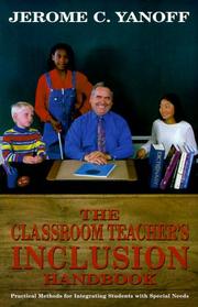 Cover of: The Classroom Teacher's Inclusion Handbook