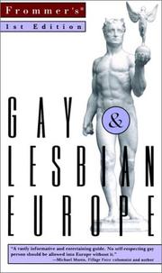 Frommer's gay & lesbian Europe by David Andrusia