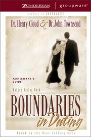 Cover of: Boundaries in Dating Participant's Guide by Henry Cloud, John Sims Townsend