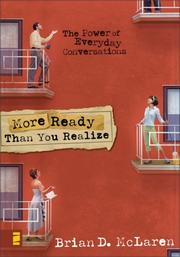 Cover of: More Ready Than You Realize by Brian D. McLaren