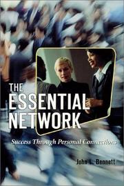 Cover of: The Essential Network: Success Through Personal Connections