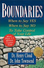 Cover of: Boundaries by Henry Cloud, John Sims Townsend