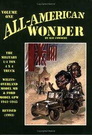Cover of: All American Wonder, Vol 1