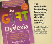 Cover of: The Gift of Dyslexia Audio CD Set