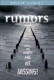 Cover of: Rumors of Another World: What on Earth Are We Missing?
