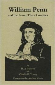 Cover of: William Penn and the lower three counties