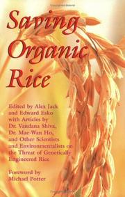Cover of: Saving Organic Rice