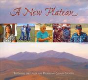 Cover of: A new plateau: sustaining the lands and peoples of canyon country