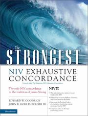 Cover of: The strongest NIV exhaustive concordance