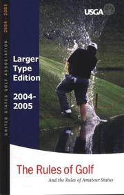 Cover of: Rules of Golf
