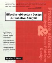 Cover of: Effective eDirectory Design & Proactive Analysis