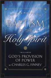 Cover of: Baptism of the Holy Spirit by Asa Mahan