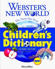 Cover of: Webster's New World children's dictionary