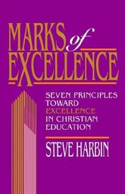 Marks of Excellence by Steve Harbin