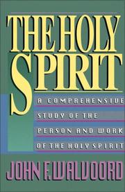 Cover of: The Holy Spirit by John F. Walvoord
