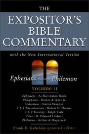 Cover of: Ephesians through Philemon by Frank E. Gaebelein