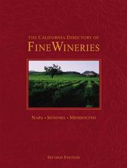 Cover of: The California Directory Of Fine Wineries by Marty Olmstead