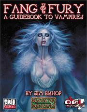 Cover of: Fang & Fury: A Guidebook To Vampires (Races of Renown)