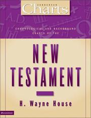 Cover of: Chronological and background charts of the New Testament
