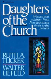 Cover of: Daughters of the church by Ruth Tucker