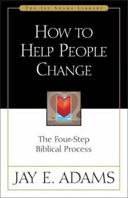 Cover of: How to help people change