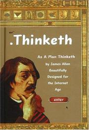 Cover of: .Thinketh: As A Man Thinketh Beautifully Designed for the Internet Age