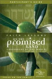 Cover of: Faith Lessons on the Promised Land (Church Vol. 1) Participant's Guide by Ray Vander Laan